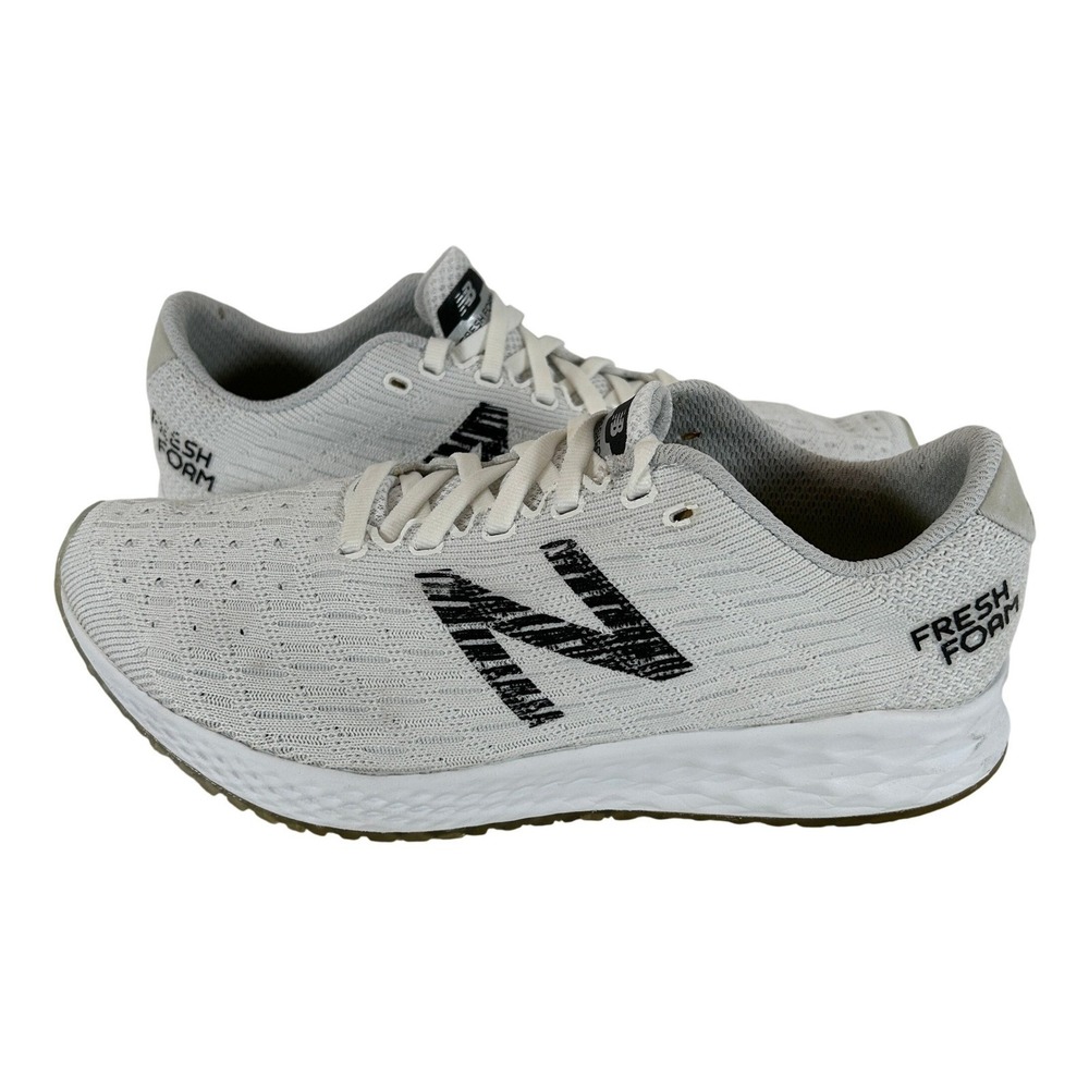 New Balance Fresh Foam Zante Pursuit Womens 9 White Grey Running Shoes WZANPFW